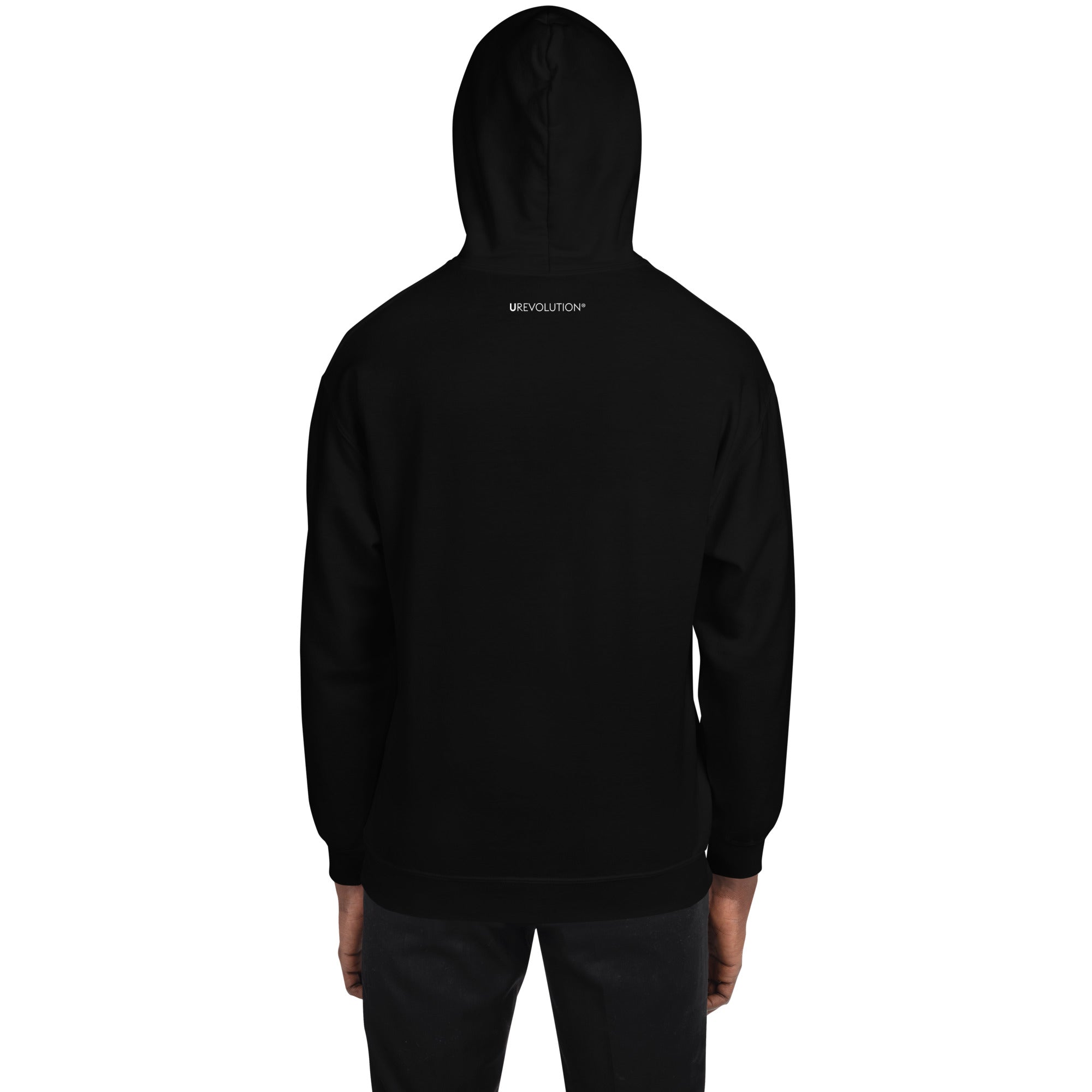 URevolution Justice Equity Diversity Inclusion Hoodie Black / L