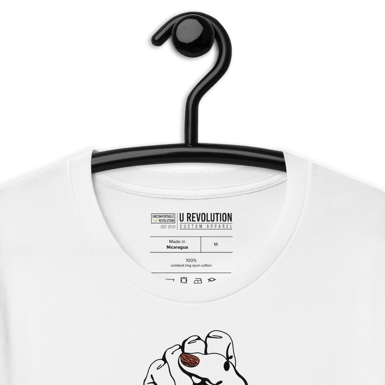 Represent - White Cotton T-Shirt